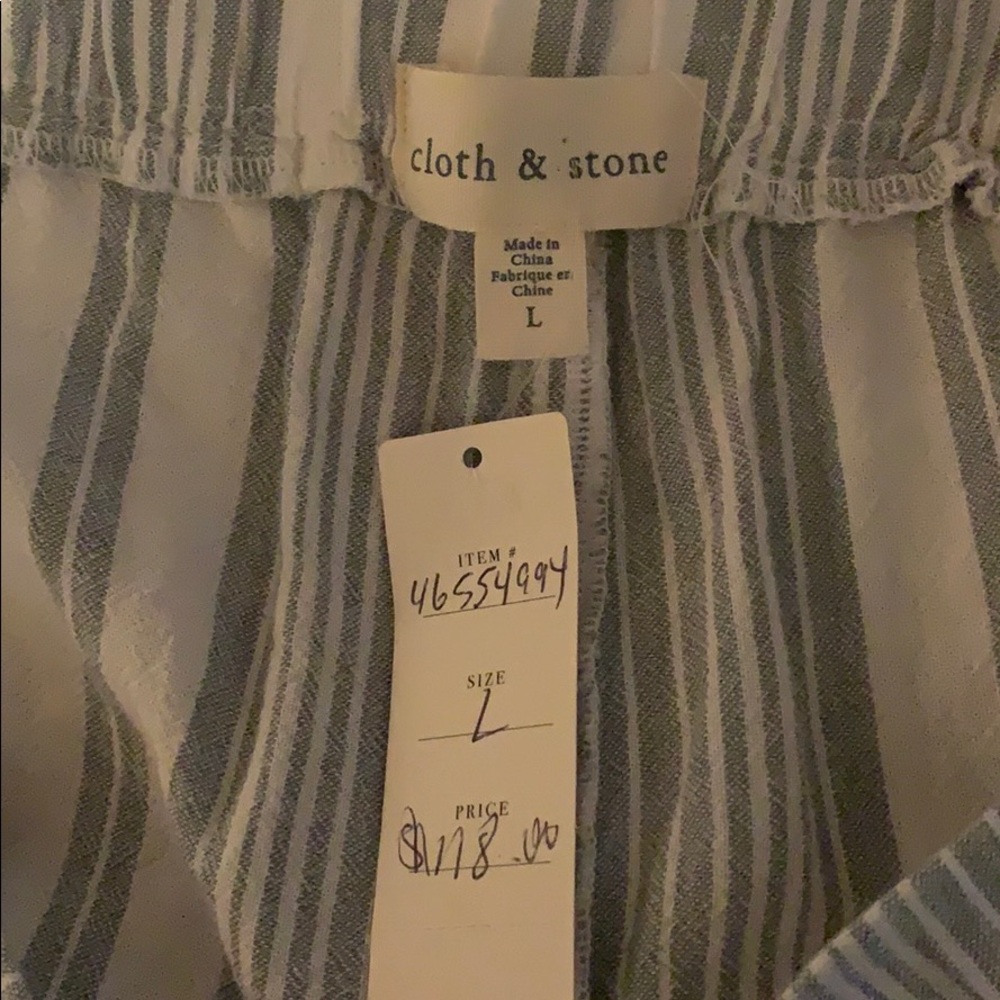 🌟Anthropologie Cloth & Stone linen blend pants🌟 - Picture 3 of 6